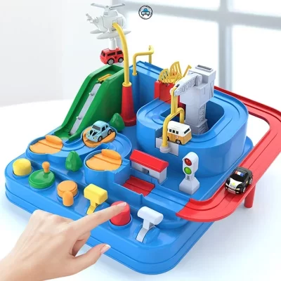 Racing Rail Car Model Educational Toy