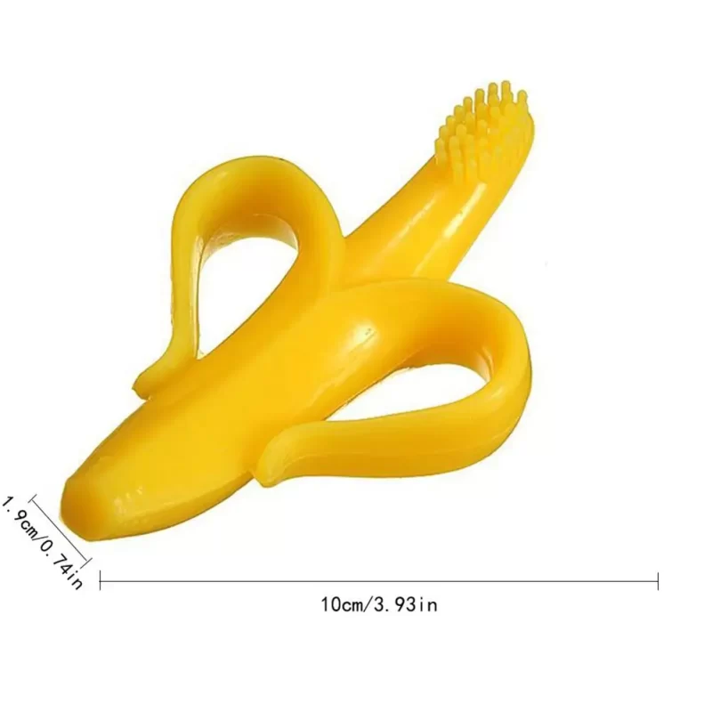 Banana Baby Teether - Safe, Silicone, BPA-Free - Image 2